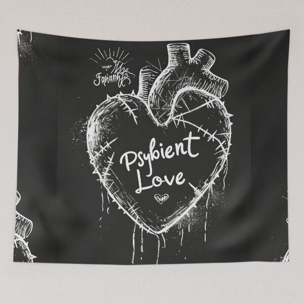 Item preview, Gothic Psybient Love in Vintage Style designed and sold by Piotrek0001.