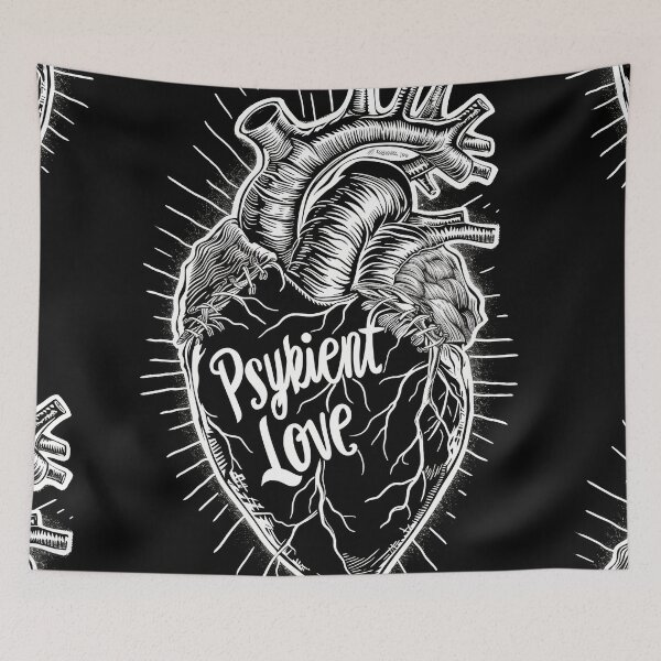 Item preview, Gothic Psybient Love in Vintage Style designed and sold by Piotrek0001.