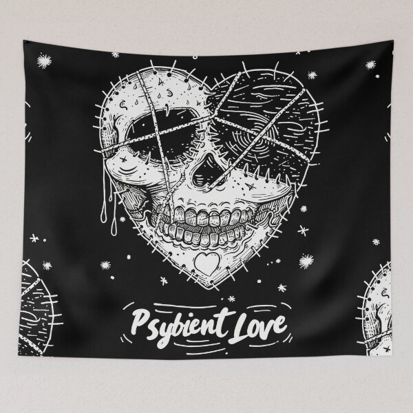 Item preview, Gothic Psybient Love in Vintage Style designed and sold by Piotrek0001.