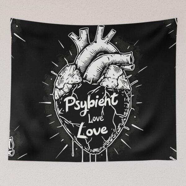 Item preview, Gothic Psybient Love in Vintage Style designed and sold by Piotrek0001.