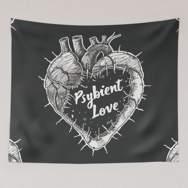 Item preview, Gothic Psybient Love in Vintage Style designed and sold by Piotrek0001.