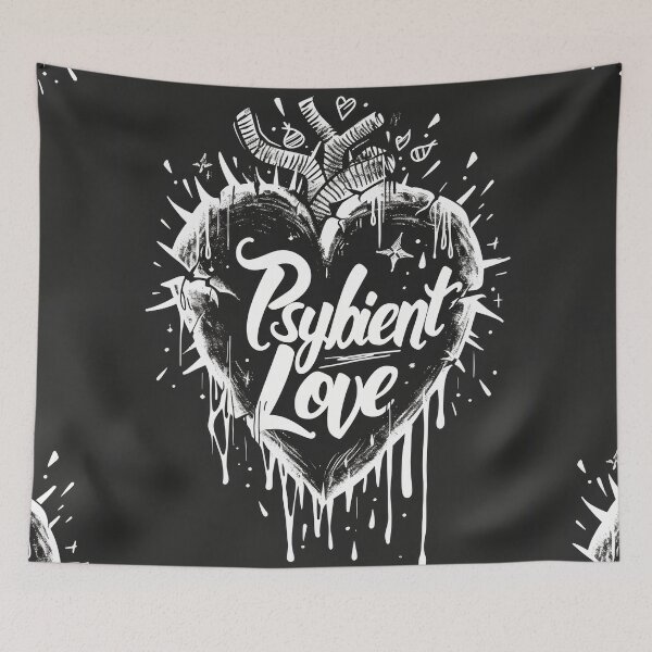Item preview, Gothic Psybient Love in Vintage Style designed and sold by Piotrek0001.