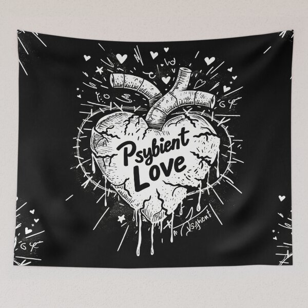 Item preview, Gothic Psybient Love in Vintage Style designed and sold by Piotrek0001.