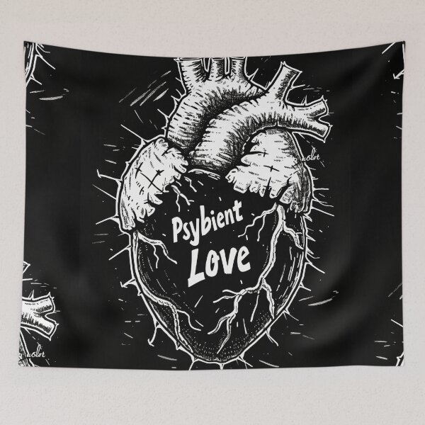 Item preview, Gothic Psybient Love in Vintage Style designed and sold by Piotrek0001.