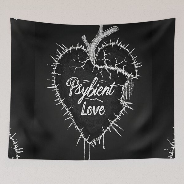 Item preview, Gothic Psybient Love in Vintage Style designed and sold by Piotrek0001.