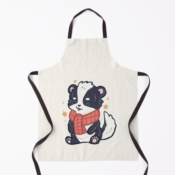 Item preview, Skunk wearing scarf designed and sold by Mayarart.