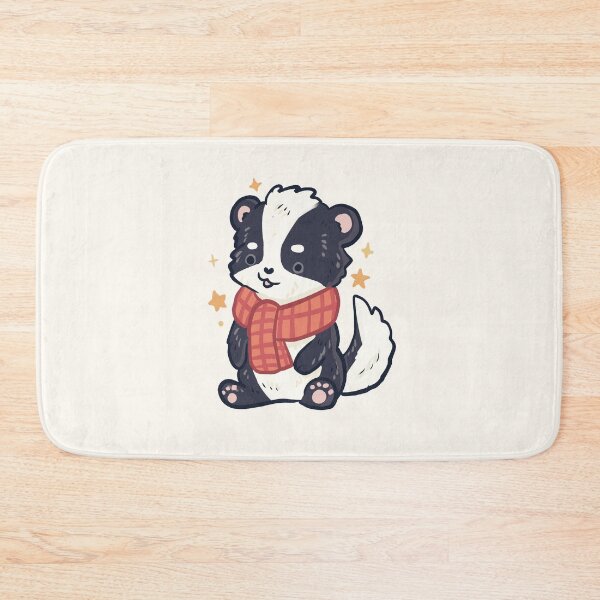 Item preview, Skunk wearing scarf  designed and sold by Mayarart.