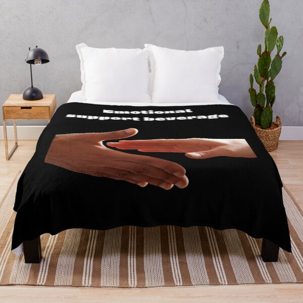 Item preview, Emotional Support Beverage Funny Gift t-shirt designed and sold by urszulakier.