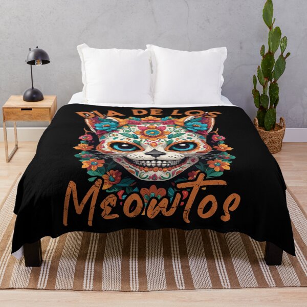 Item preview, Funny Cat Saying Iconic Sugar Skull designed and sold by LuminOrb.