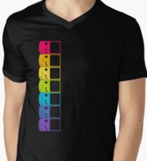 gambe boy color Men's V-Neck T-Shirt