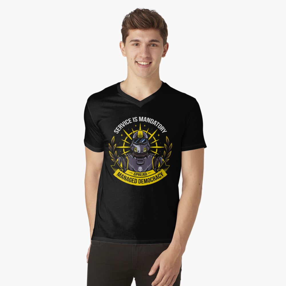 Artikel-Vorschau von T-Shirt mit V-Ausschnitt, designt und verkauft von Stevenmchugh2.
