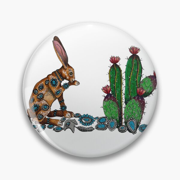 Item preview, Wild hare with cactus designed and sold by Every-wen.