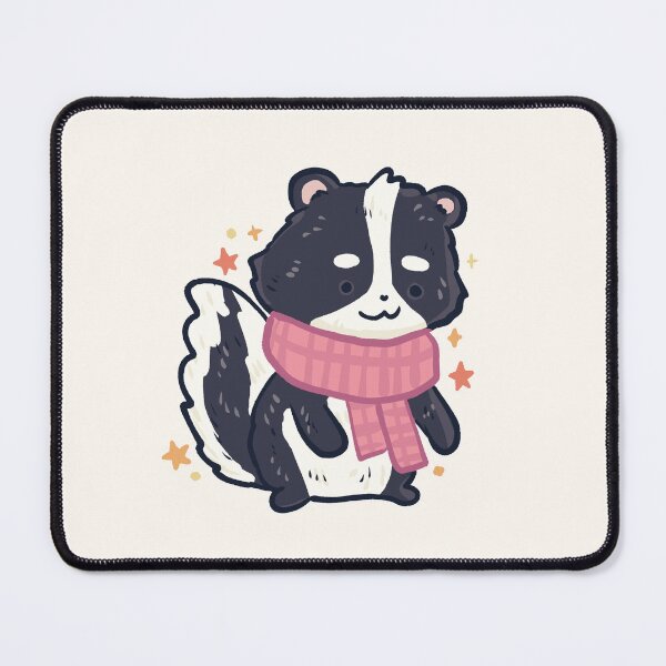 Item preview, Cute Skunk wearing scarf  designed and sold by Mayarart.