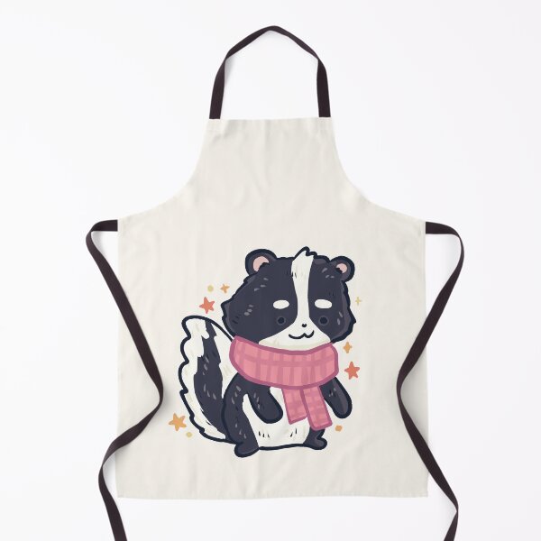 Item preview, Cute Skunk wearing scarf designed and sold by Mayarart.