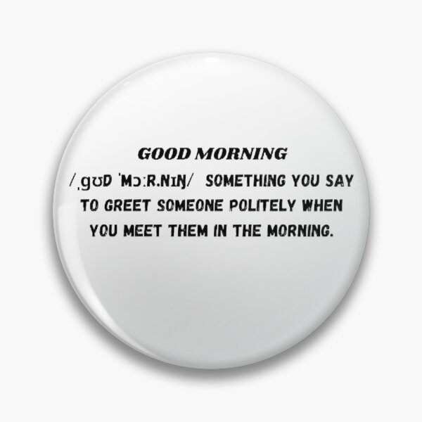 Item preview, Good Morning Essential T-Shirt  designed and sold by Ivy-si.