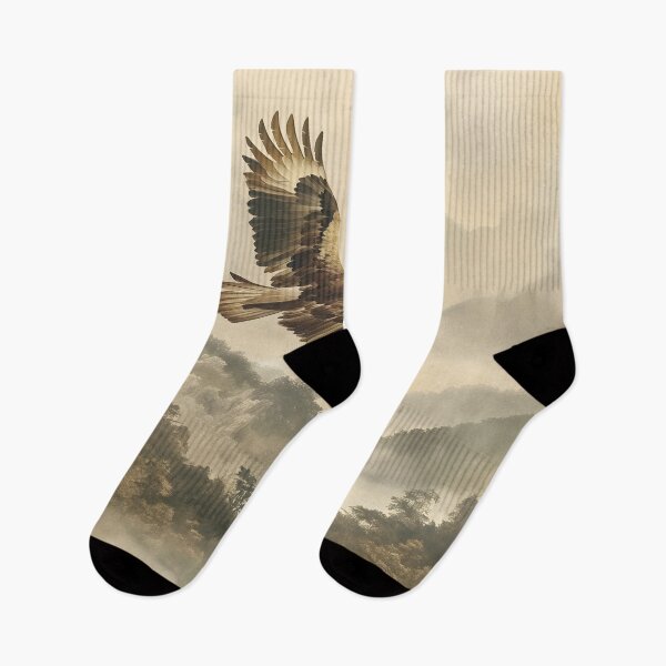 Item preview, Soaring Majesty: Eagle Over Peaks designed and sold by unimuse.