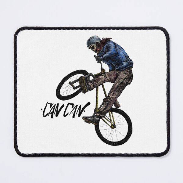 Item preview, can can color mtb street hardtail dirtjump bike trick cycling slopestyle mountain bike rider illustration nice  artwork  designed and sold by Vidy.yf.