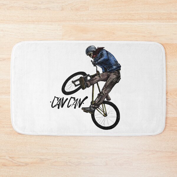 Item preview, can can color mtb street hardtail dirtjump bike trick cycling slopestyle mountain bike rider illustration nice  artwork  designed and sold by Vidy.yf.