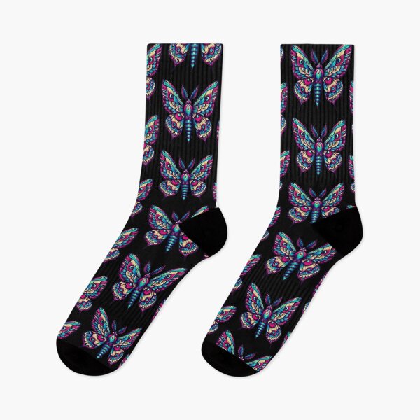 Item preview, Psychedelic Moth designed and sold by TheRumblingNerd.