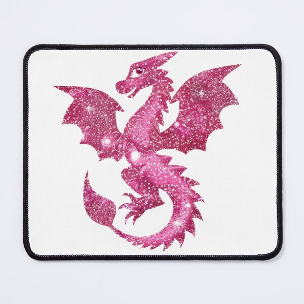 Item preview, Pretty pink sparkly dragon designed and sold by PrettyPinkSkies.