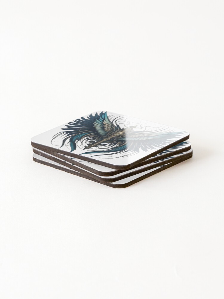 Thumbnail 4 of 5, Coasters (Set of 4), Tech Wing designed and sold by imsolution.