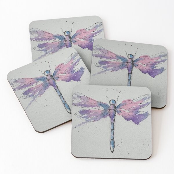 Item preview, Loose Dragonfly in Watercolour designed and sold by lilacshoes_art.