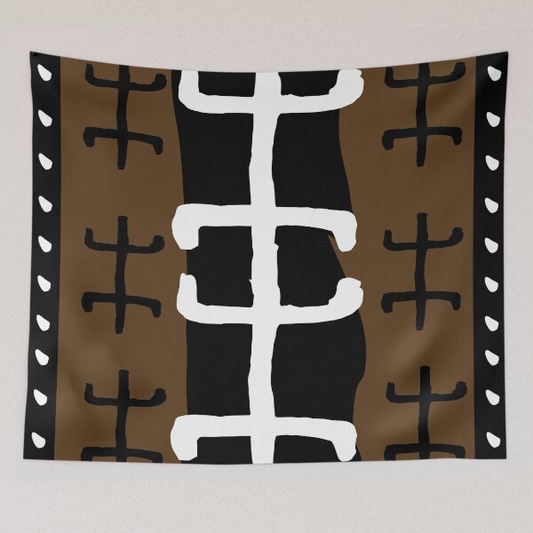 Item preview, Bogolan pattern designed and sold by Wolagno.