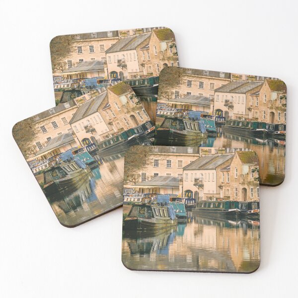 Item preview, Photography of Canal reflection in cotswold city Bath, somerset, UK  designed and sold by Rowena Ko.