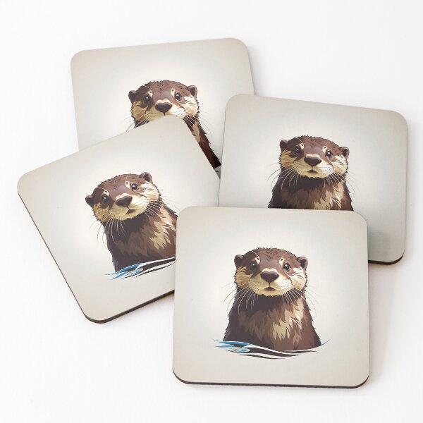 Item preview, Curious Otter designed and sold by digiscapeart.