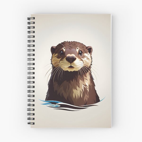 Item preview, Curious Otter designed and sold by digiscapeart.