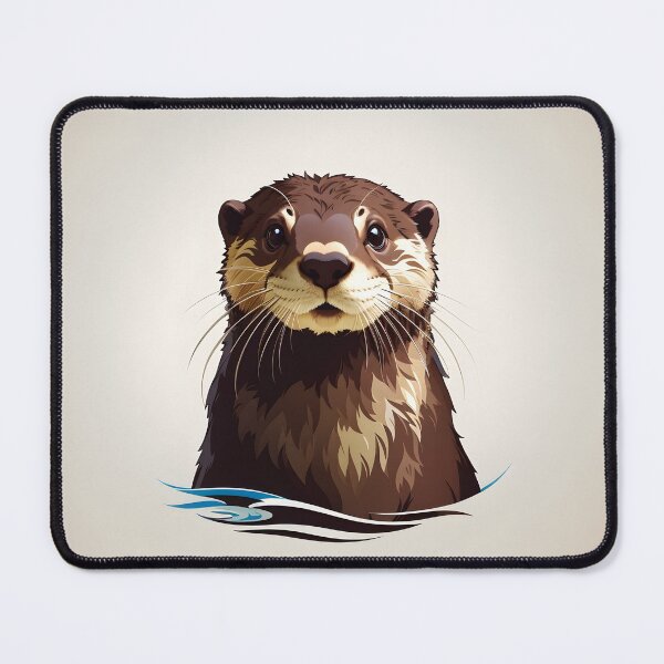 Item preview, Curious Otter designed and sold by digiscapeart.