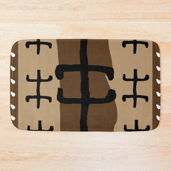 Item preview, African bogolan cloth artwork designed and sold by Wolagno.