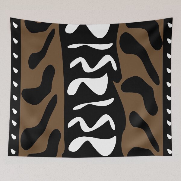 Item preview, Bogolan pattern designed and sold by Wolagno.