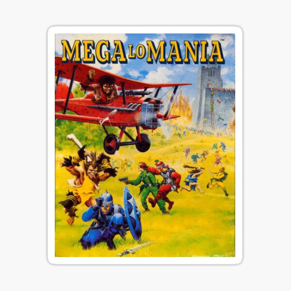Artikel-Vorschau von Mega lo Mania HD Cover 2, designt und verkauft von Retr0Tshirts.