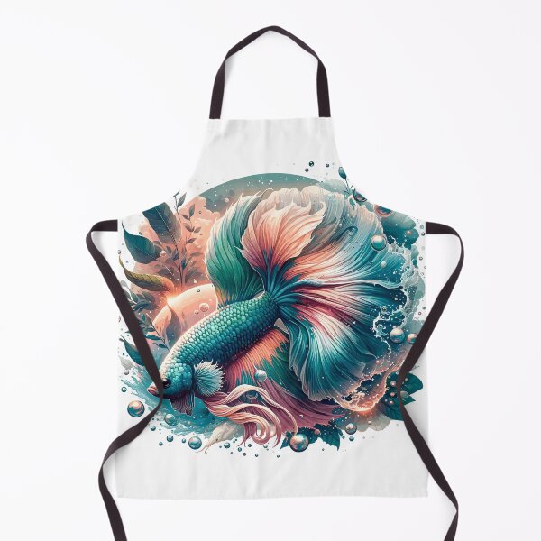 Item preview, Fighting fish, Betta splendens, colorful fish designed and sold by FinFriends.