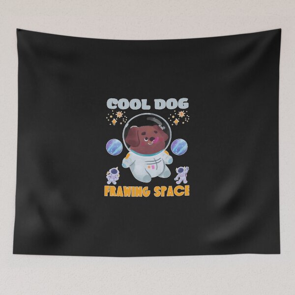 Item preview, Cool Dog Frawing Space (3)   designed and sold by LemuelHelle.