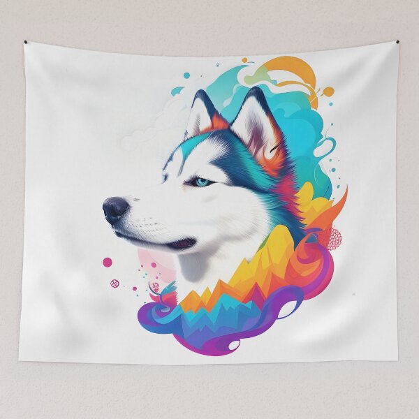 Item preview, Dog  vectorart tshirt design printready graffitistyle designed and sold by rodoxyes.