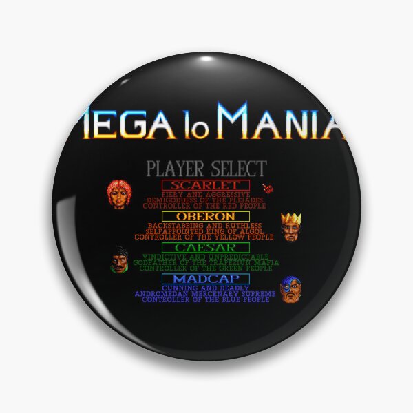 Item preview, Mega lo Mania Player Select designed and sold by Retr0Tshirts.