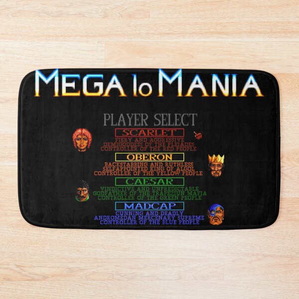 Item preview, Mega lo Mania Player Select designed and sold by Retr0Tshirts.