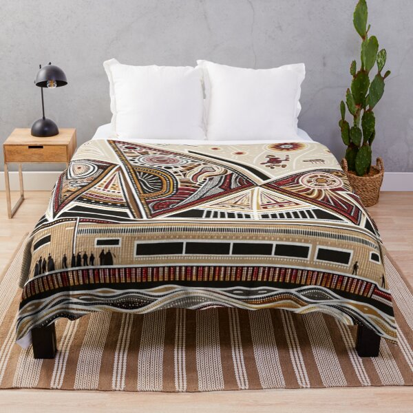 Item preview, Sydney Opera House in the style of traditional Aboriginal art designed and sold by centaurius21.