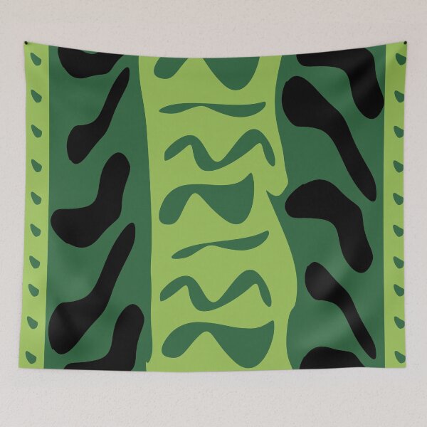 Item preview, African bogolan cloth artwork designed and sold by Wolagno.