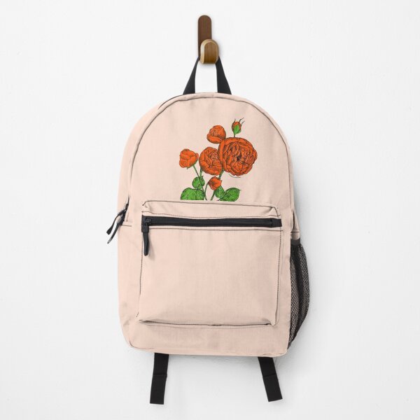 Item preview, Orange Pompon Rose Bloom Full 26-40 Petals In 3+ Rows designed and sold by Rachael Taylor.