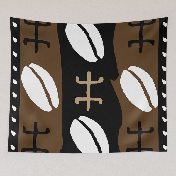 Item preview, Bogolan pattern designed and sold by Wolagno.