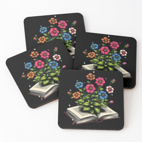 Item preview, Flowers growing from book designed and sold by HEL-GSHOP.
