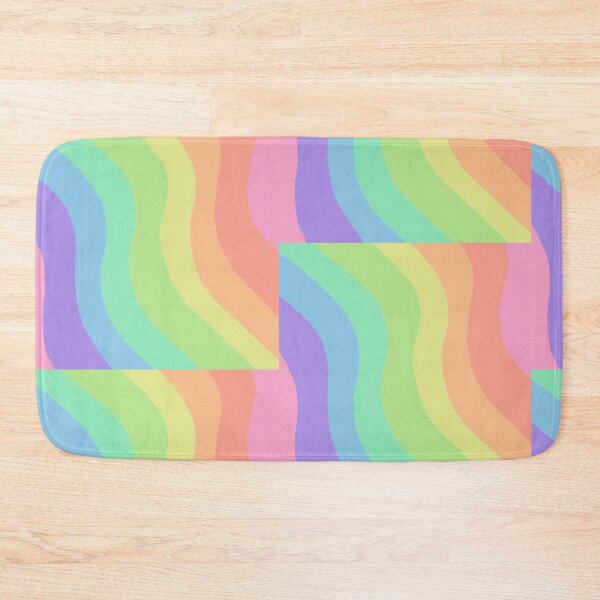 Item preview, Pastel rainbow pattern designed and sold by ruelia.