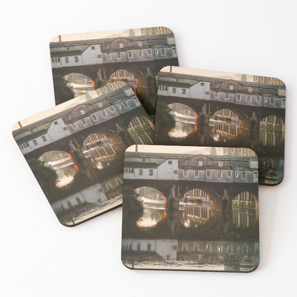 Item preview, Photography of Pulteney Bridge reflection in cotswold city Bath, somerset, UK  designed and sold by Rowena Ko.