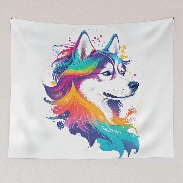 Item preview, Dog  vectorart tshirt design printready graffitistyle designed and sold by rodoxyes.