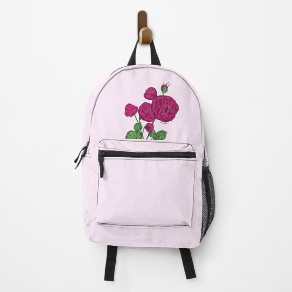 Item preview, Deep Pink Pompon Rose Bloom Full 26-40 Petals In 3+ Rows designed and sold by Rachael Taylor.