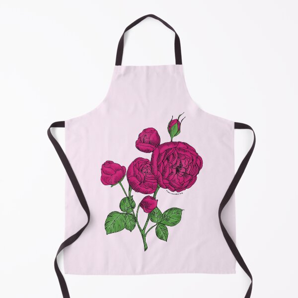 Item preview, Deep Pink Pompon Rose Bloom Full 26-40 Petals In 3+ Rows designed and sold by Rachael Taylor.