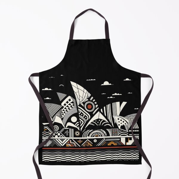 Item preview, Sydney Opera House in the style of traditional Aboriginal art designed and sold by centaurius21.